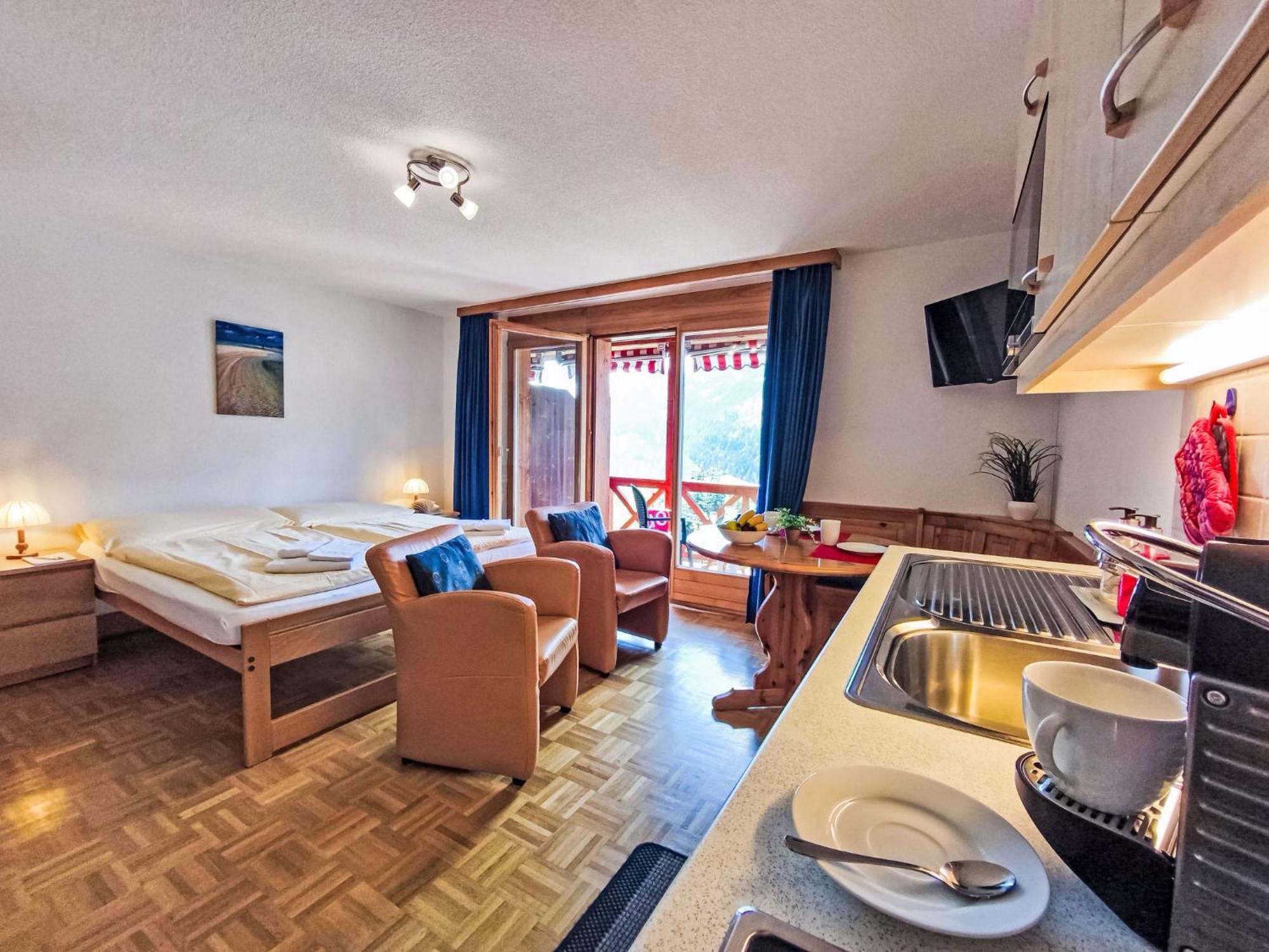 Apartment Rose Studio Y By Interhome Wengen Eksteriør billede